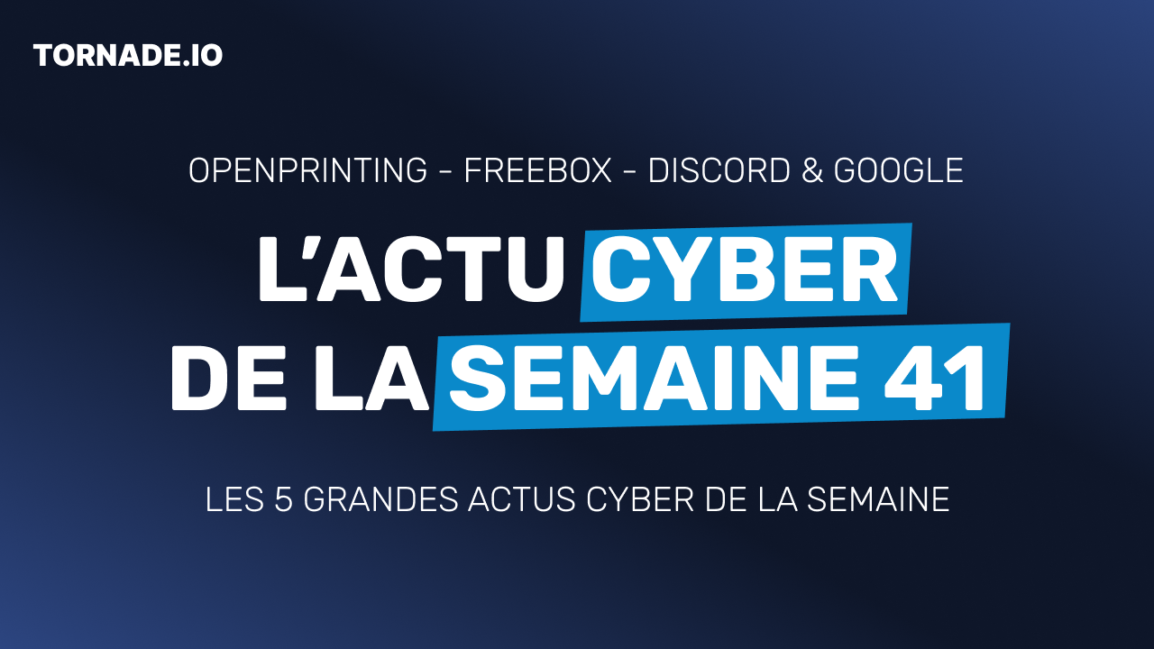 Illustration pour l'article Le recap de l'actu cyber : Semaine 41