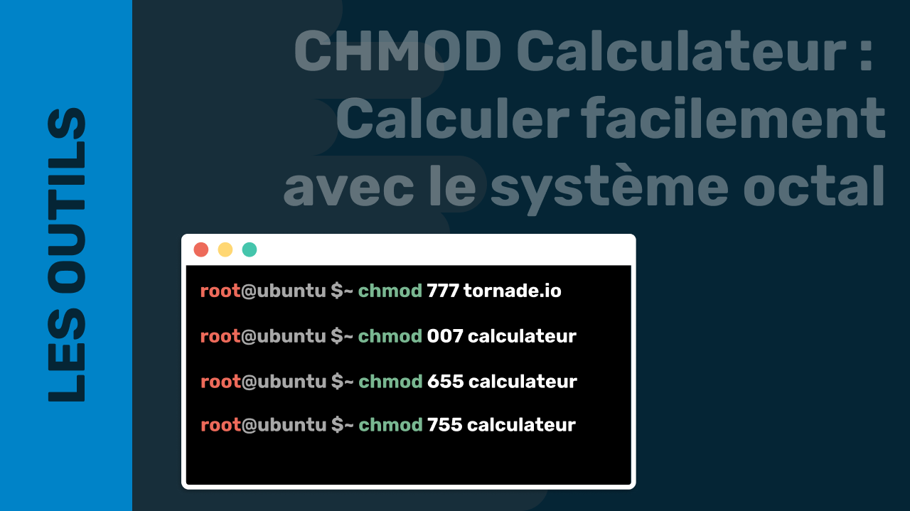 Image d'illustration de l'outil CHMOD Calculateur